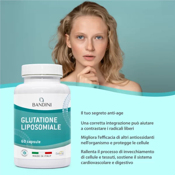 Glutation liposomalny - 60 kapsułek Setria® - obrazek 2