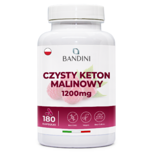 Czysty keton malinowy 180 kapsulki