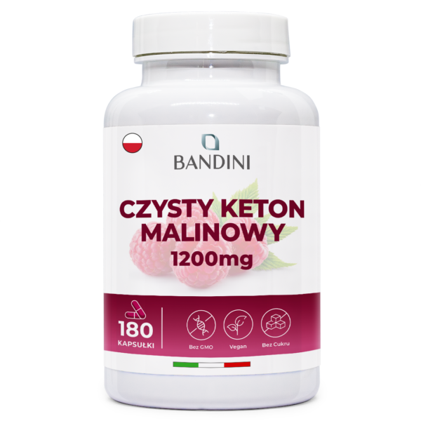 Czysty keton malinowy 180 kapsulki