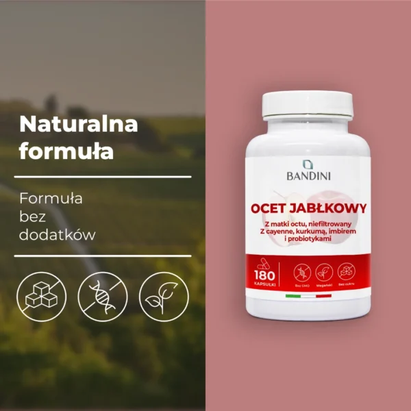 Suplement z octem jabłkowym