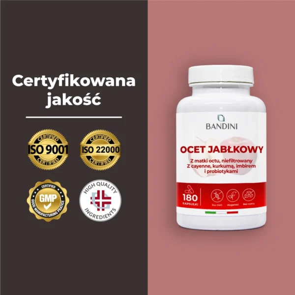 Suplement z octem jabłkowym
