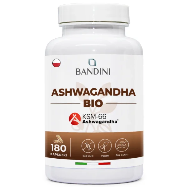 Suplement diety z Ashwagandhą bio