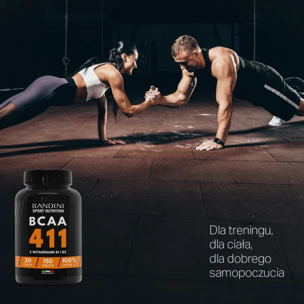 Suplement diety z BCAA 4 1 1 150