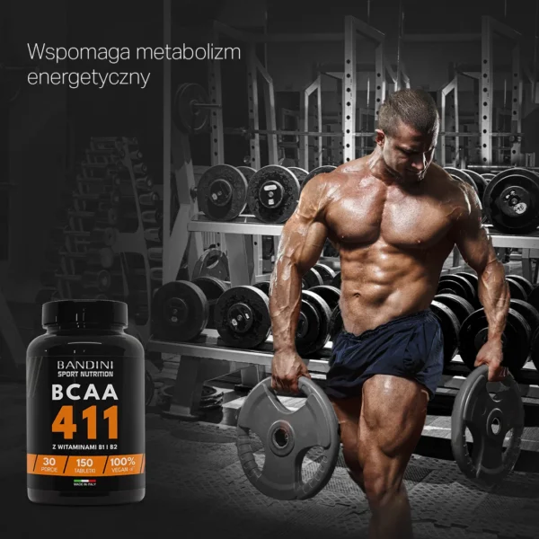 Suplement diety z BCAA 4 1 1 150