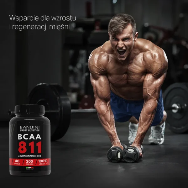 Suplement diety z BCAA 8 1 1