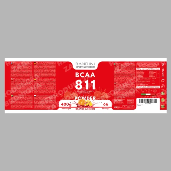 Suplement diety z BCAA POWDER 8 1 1