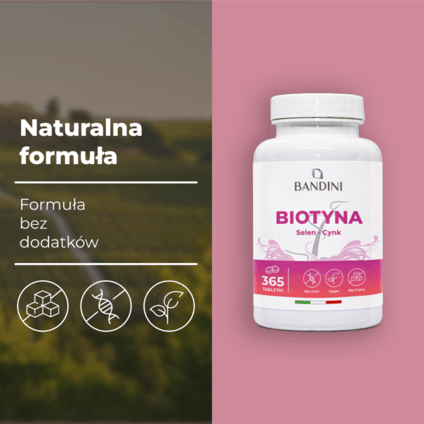 Suplement diety z biotyną