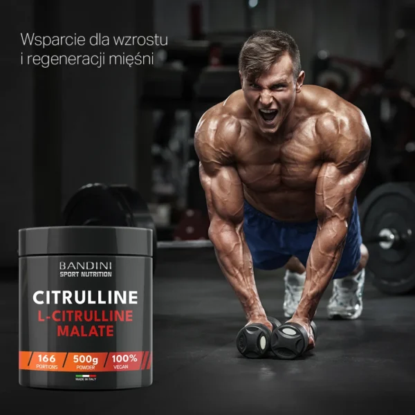 Suplement diety z jabczanem cytruliny
