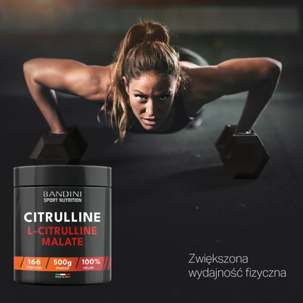 Suplement diety z jabczanem cytruliny