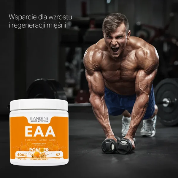 Suplement diety z EAA o smaku pomarańczowym