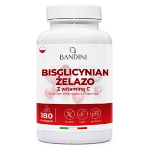 Suplement diety z bisglicynianem żelaza