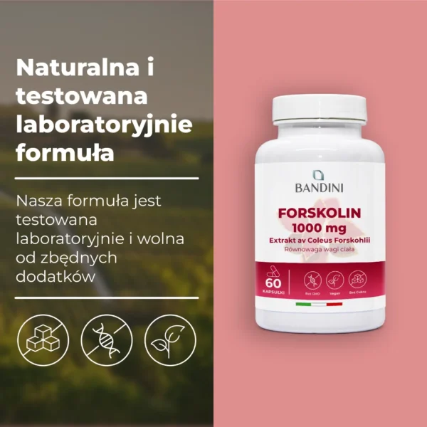 Suplement diety z forskoliną