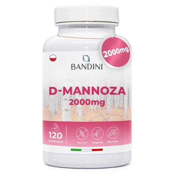 D-Mannoza -120 kapsułek
