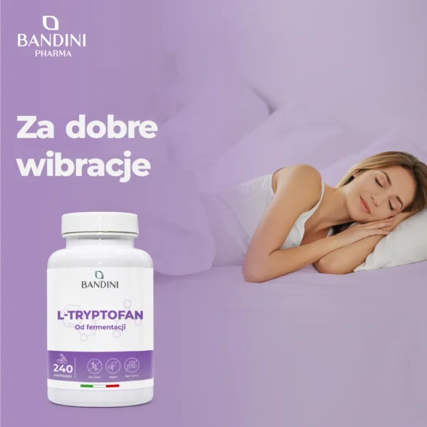 L Tryptofan - 240 kapsułki - obrazek 2