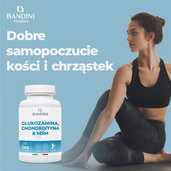 Glucosamine - 366 tabletki - obrazek 2
