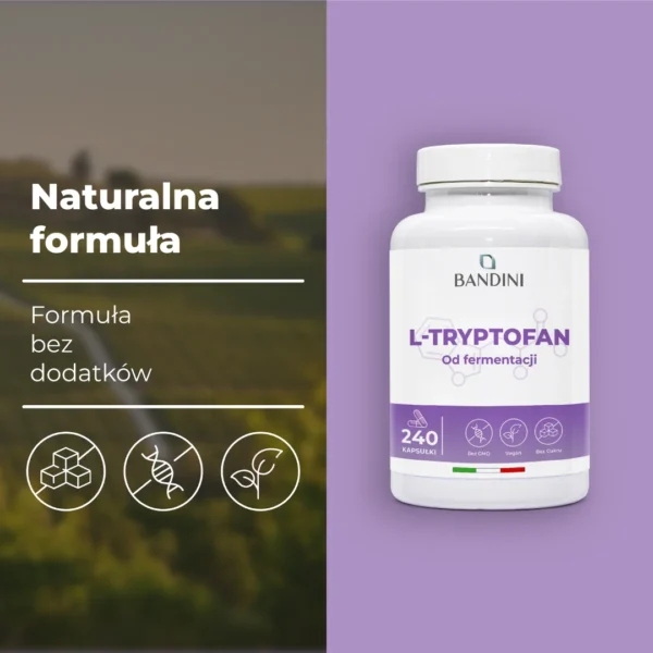 L Tryptofan - 240 kapsułki - obrazek 4