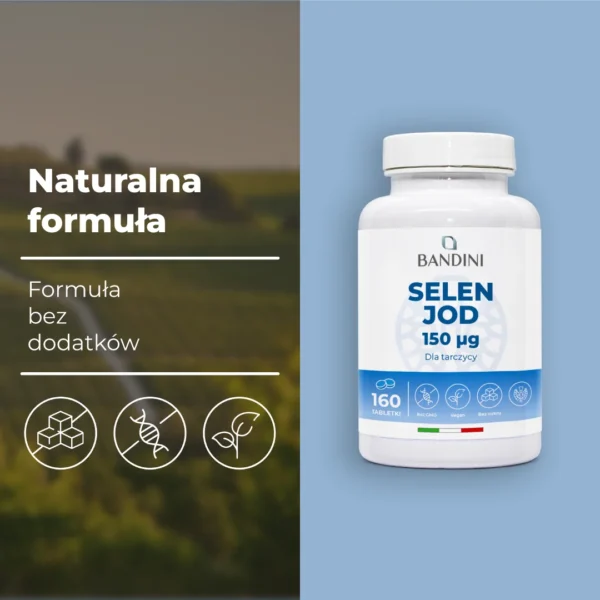 Jod + Selen 225mcg - 160 tabletek - obrazek 4