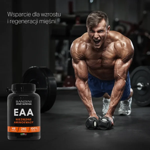 EAA Niezbędne Aminokwasy - 240 tabletek - obrazek 4