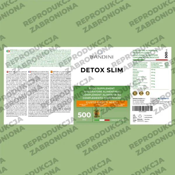 Detox Slim Płyn - 500 ml - obrazek 5