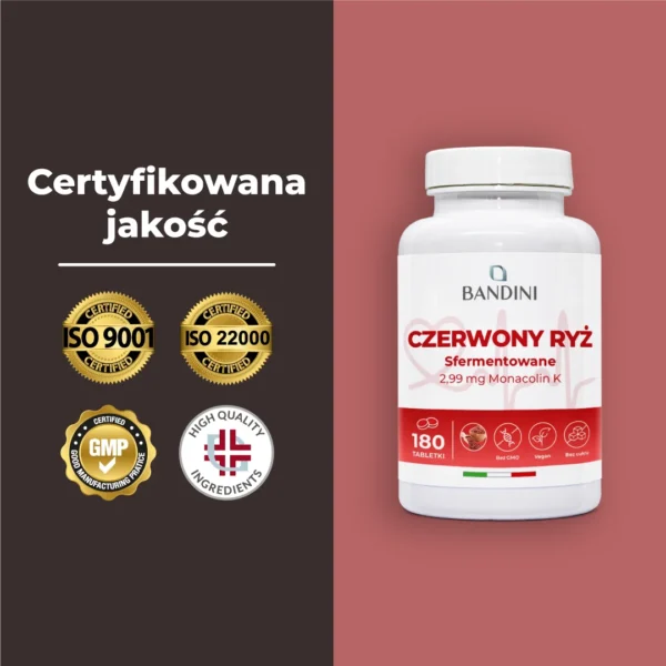 Fermentowany czerwony ryż - 180 tabletek - obrazek 6