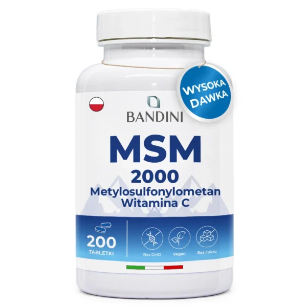 MSM - 200 tabletek