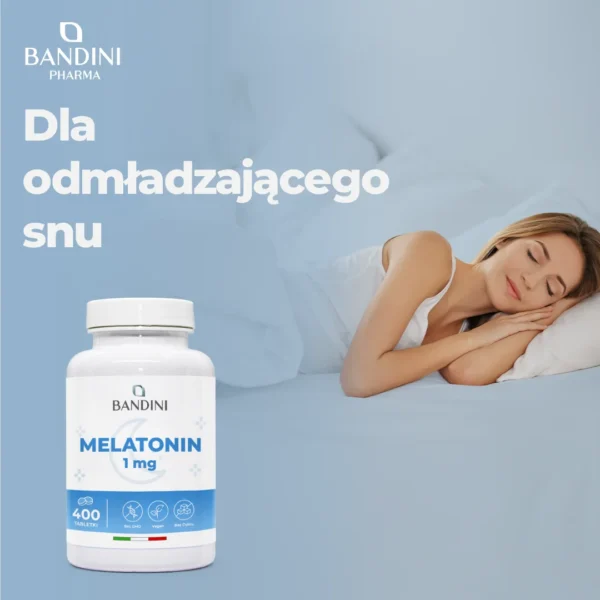Melatonina - 400 tabletek - obrazek 2