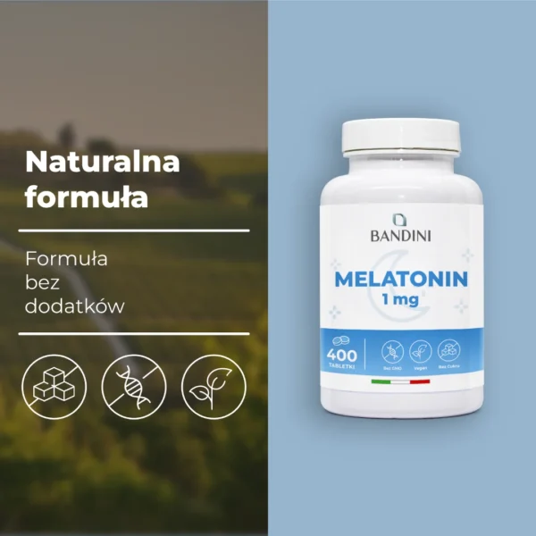 Melatonina - 400 tabletek - obrazek 4