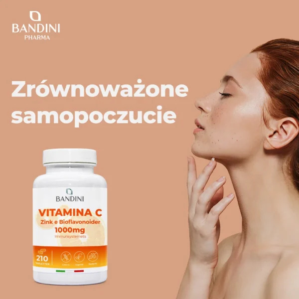 Suplement diety z witaminą C i cynkiem