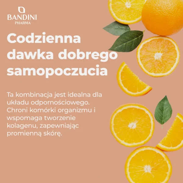 Suplement diety z witaminą C i cynkiem