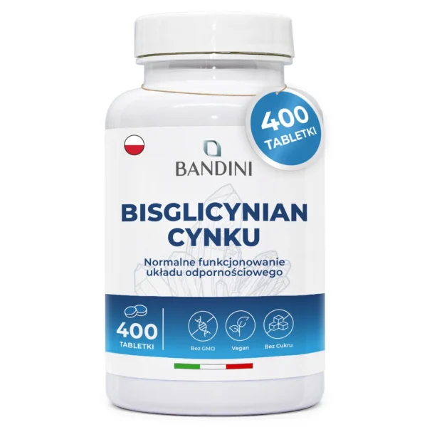 Suplement diety z bisglicynianem cynku