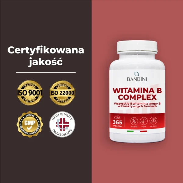 Suplement diety z kompleksem witamin B