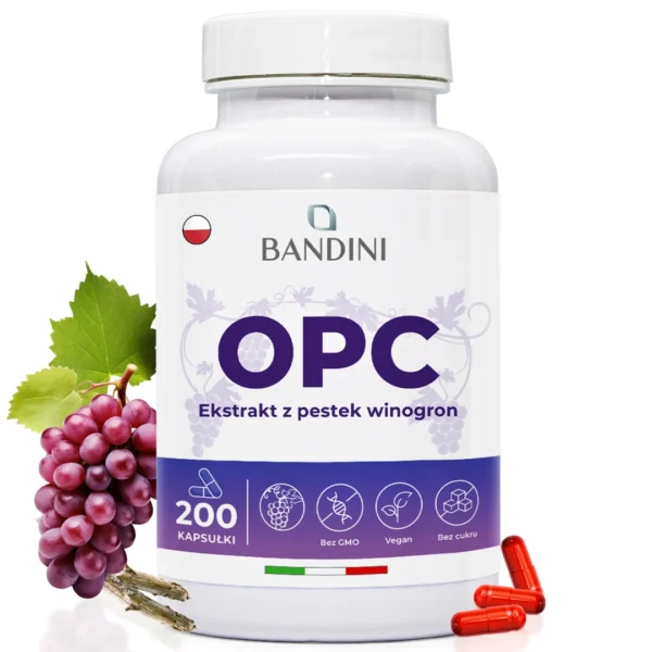 Suplement diety z ekstraktem z pestek winogron OPC