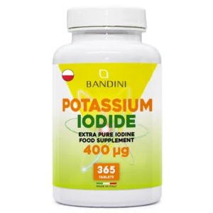 Suplement diety z jodkiem potasu