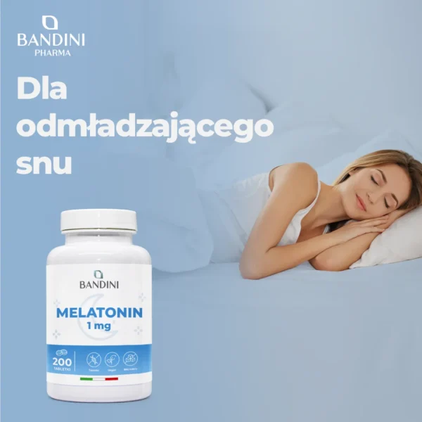 Suplement diety z melatoniną