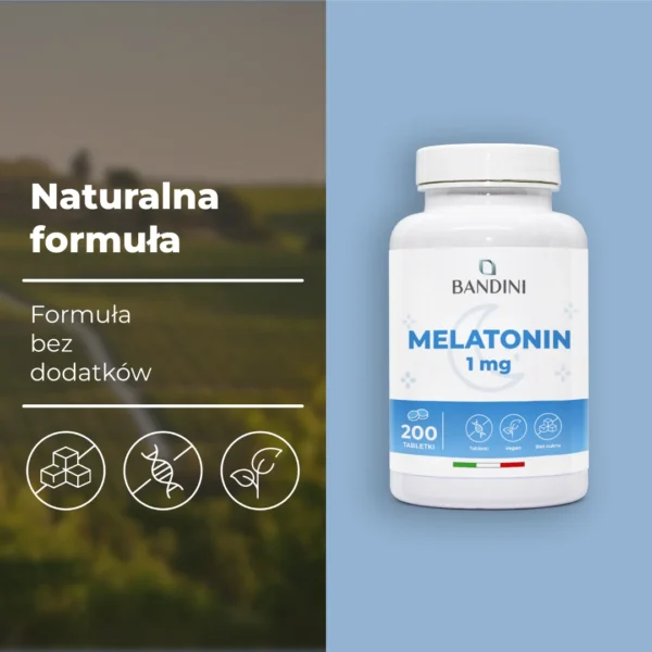 Suplement diety z melatoniną