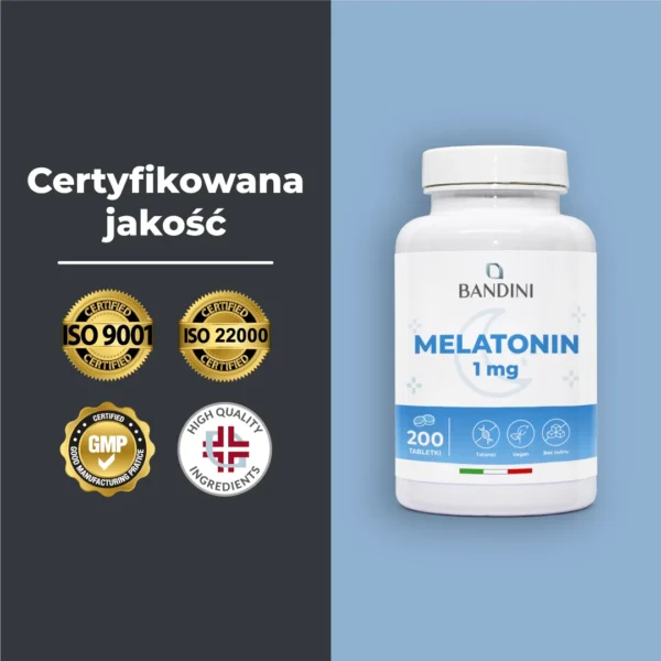 Suplement diety z melatoniną