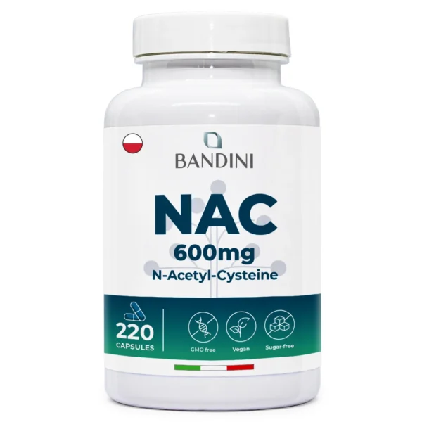 Suplement diety z NAC N-acetylocysteiną