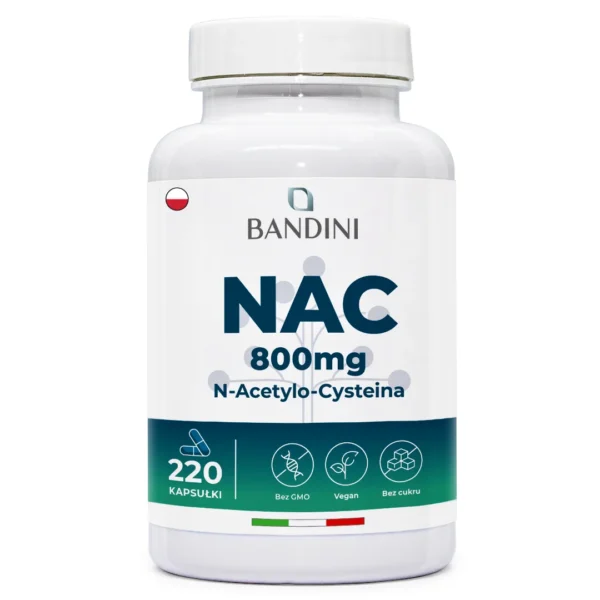 Suplement diety z NAC N-acetylocysteiną