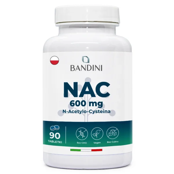 Suplement diety z NAC N-acetylocysteiną