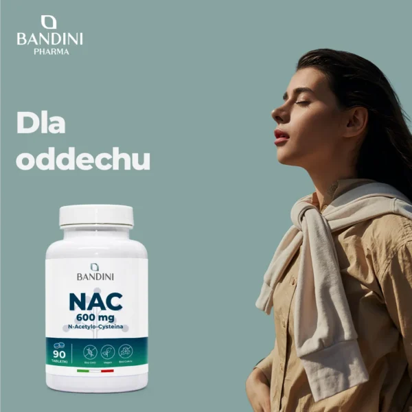 Suplement diety z NAC N-acetylocysteiną