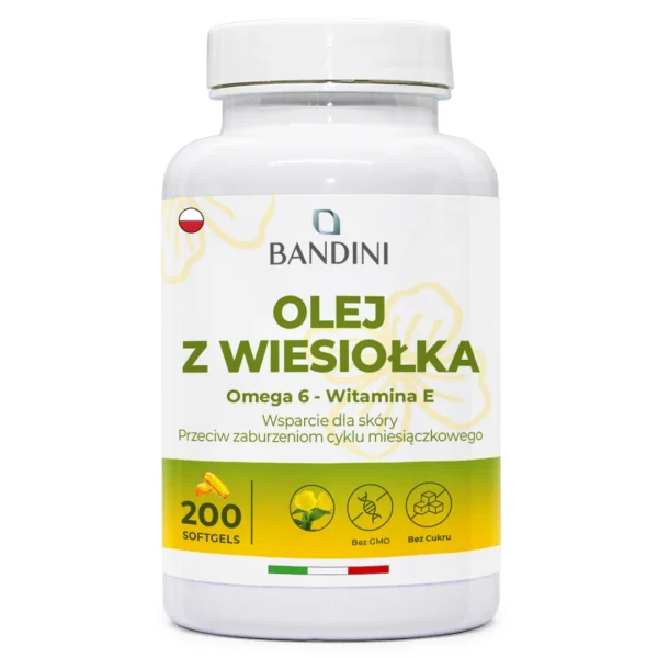 Suplement diety z olejem z wiesiołka