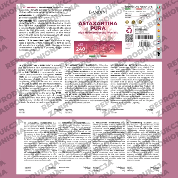 Astaxantina 240 Compresse