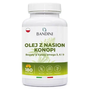 Suplement z oleju z nasion konopi