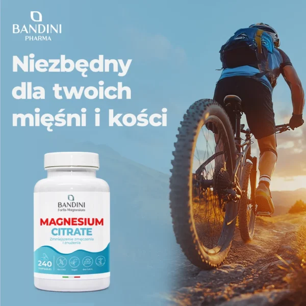Suplement z cytrynianem magnezu