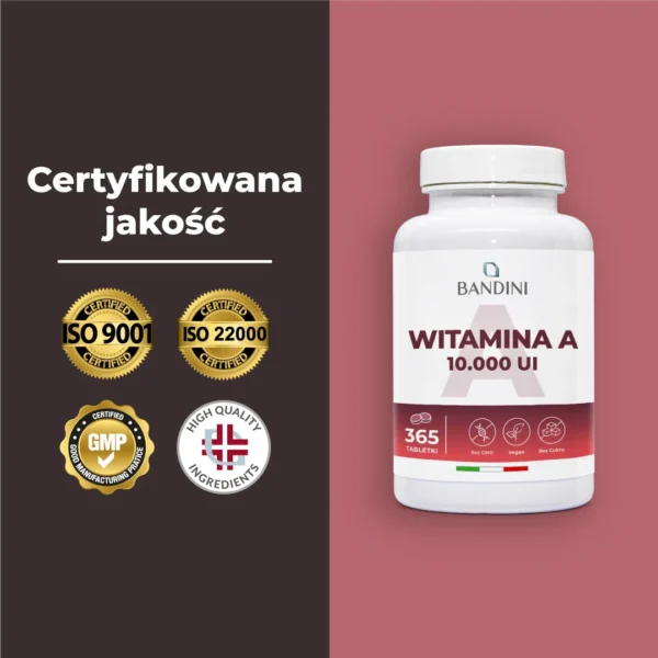Suplement z witaminą A