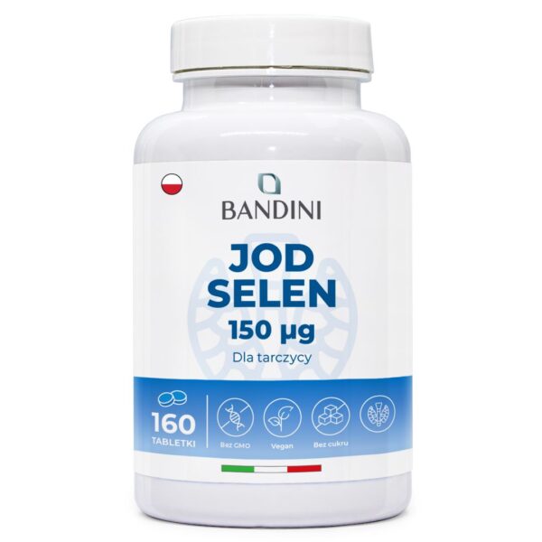 Jod Selen 150 mcg – 160 tabletek
