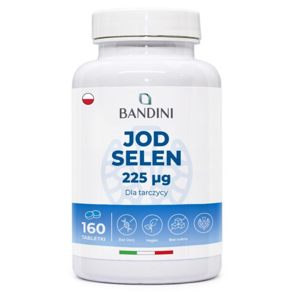 Jod + Selen 225mcg – 160 tabletek