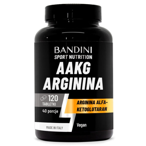 AAKG – alfa-ketoglutaran argininy – 120 tabletek