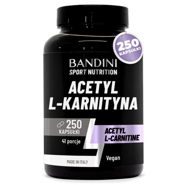Acetyl L-karnityna – 250 kapsułek