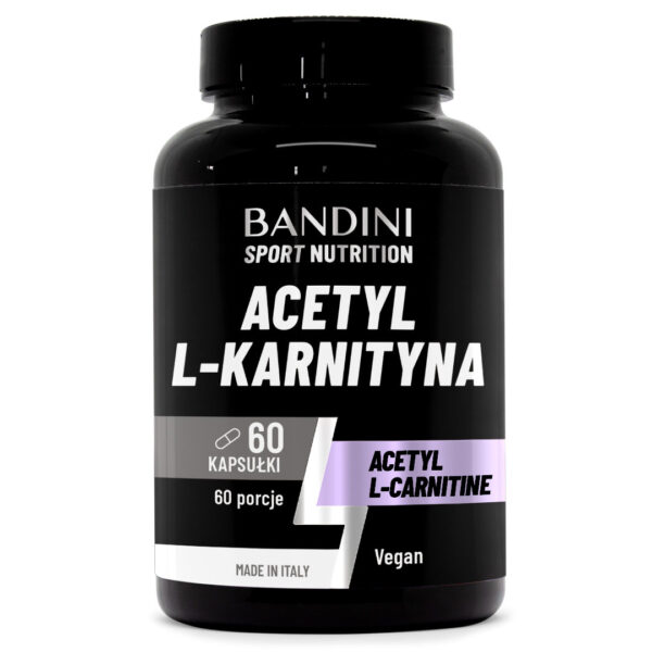 Acetyl l karnityna – 60 kapsułek